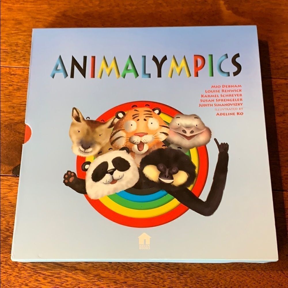 Animalympics Book Lot 5 Books New